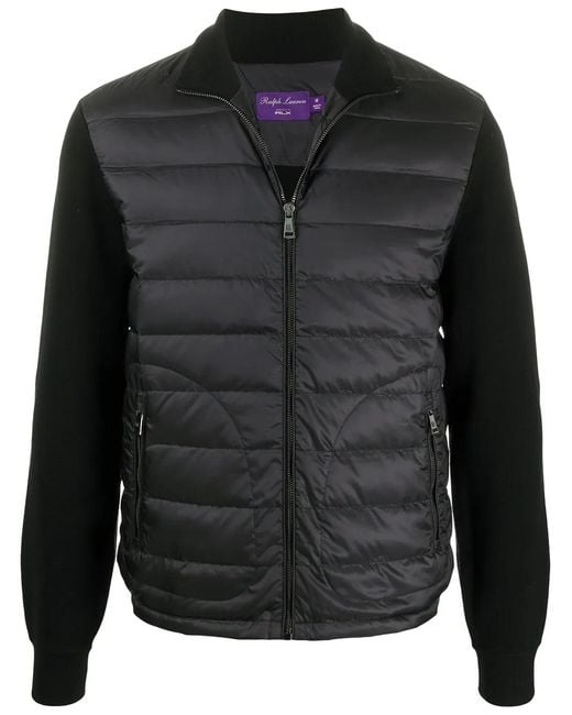 Ralph Lauren Black Padded Jacket for men