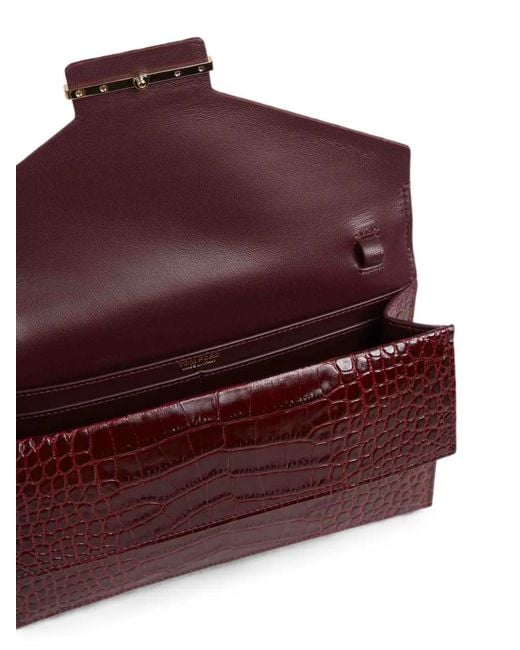 Borsa A Tracolla di Tom Ford in Purple