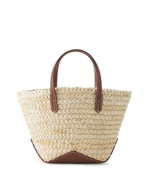 Lanvin Natural Panel Tote Bag