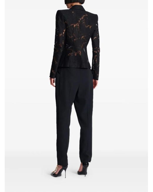 Balmain レース ジャケット Black