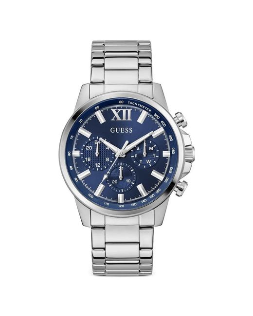 Guess Blue Walker 44Mm Watch for men