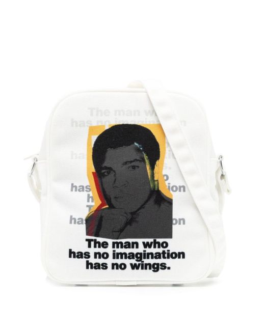 Comme des Garçons White Andy Warhol Shoulder Bag for men