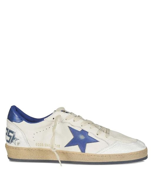 Golden Goose Deluxe Brand Blue Ball Star Sneakers for men