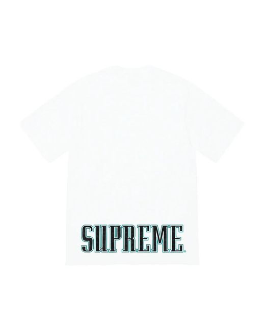 Supreme White Short-Sleeve T-Shirt