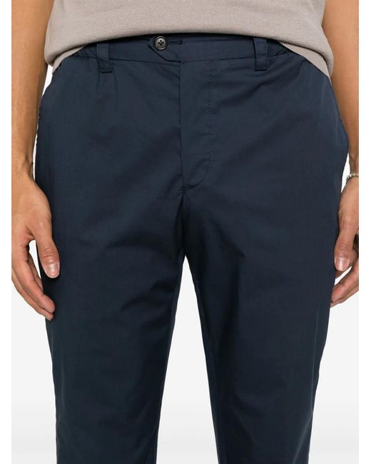 PT Torino Blue Uorebel Trousers for men