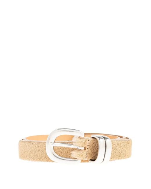 By Malene Birger バックル レザーベルト Natural