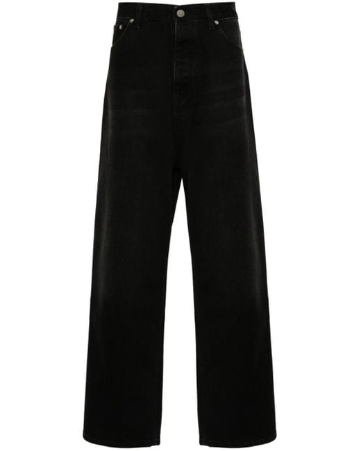 VTMNTS Black Wide-leg baggy Jeans for men