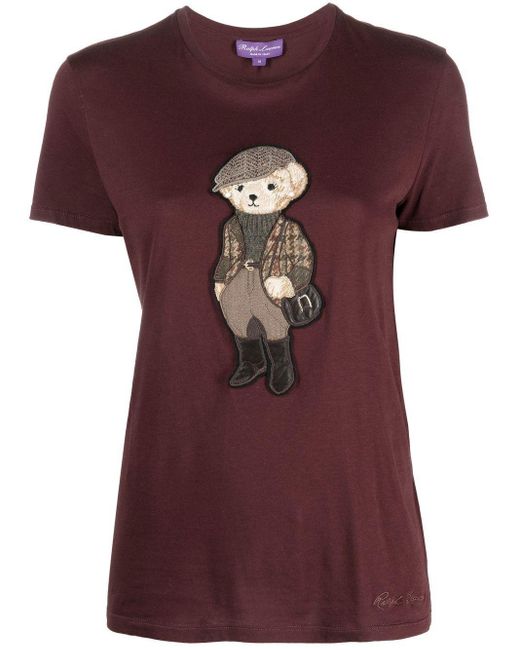 Ralph Lauren Collection Red Polo Bear Short-sleeve T-shirt