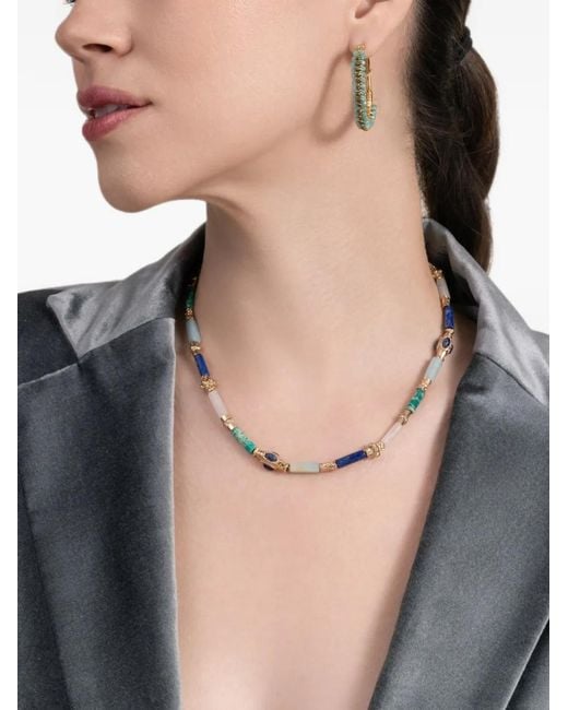 Gas Bijoux Black Kali Gemstone-Beaded Necklace