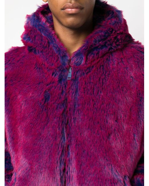 Veste bomber bi-matière Givenchy pour homme en coloris Purple