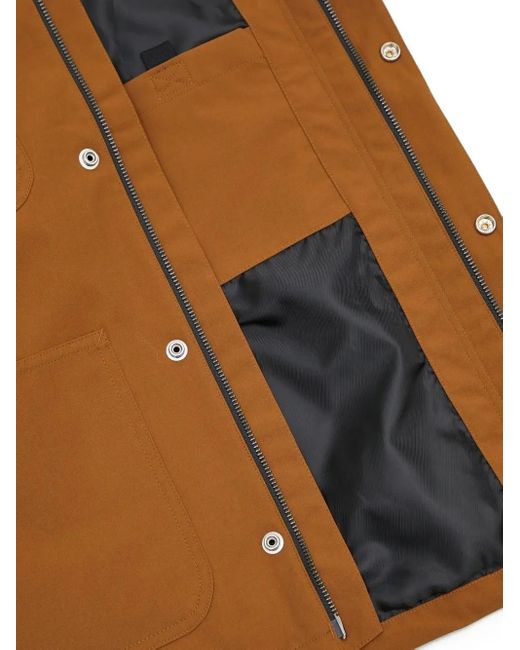 Veste À Col En Velours Côtelé Carhartt en coloris Brown