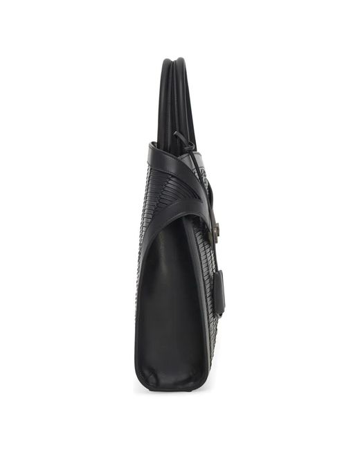 Portadocumenti Hug (S) di Ferragamo in Black da Uomo