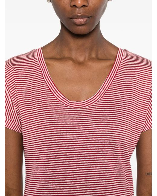 Aragona Pink Striped T-Shirt