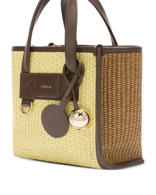 Borsa Tote Divide It di Furla in Metallic