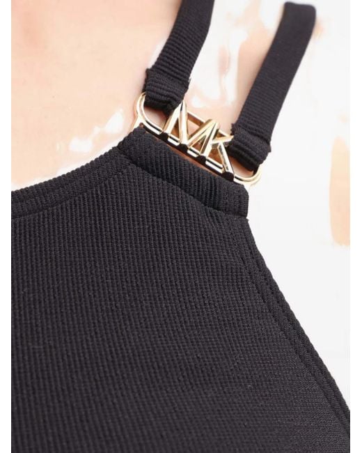 MICHAEL Michael Kors Asymmetrische Top in het Black