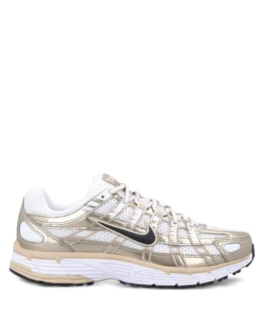 Nike White P-6000 Sneakers