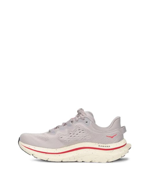 Hoka One One White Kawana 2 Perforated Sneakers