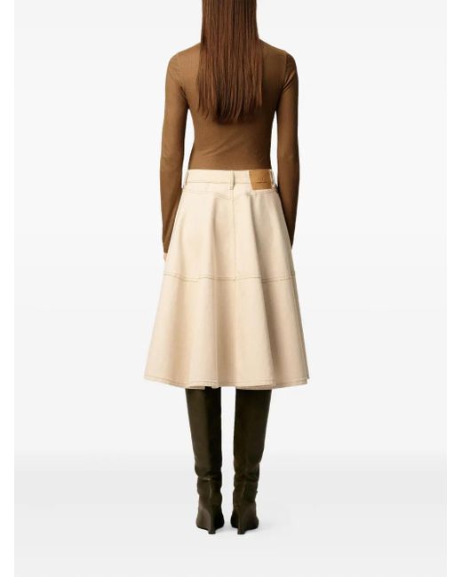 Ami Paris スカート ナチュラル | Lyst