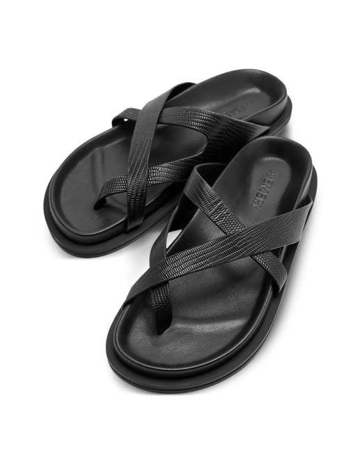 A.Emery Black Claude Sandals