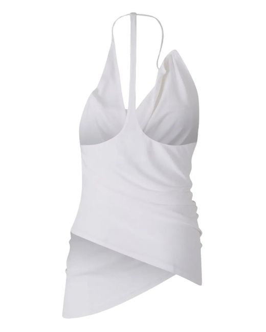 Christopher Esber White Cristalla Top