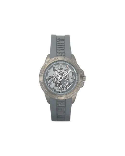 Philipp Plein Gray Touchdown 44Mm for men