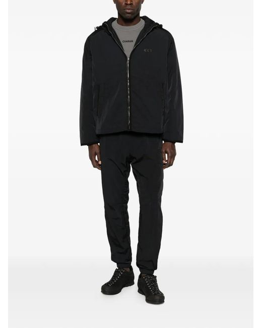 CIARAN Black Elasticated Trousers for men