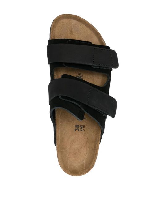 Birkenstock Black Uji Touch-Strap Sandals