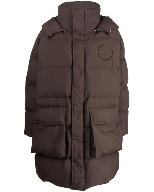 Doudoune À Capuche Détachable Etudes Studio pour homme en coloris Brown