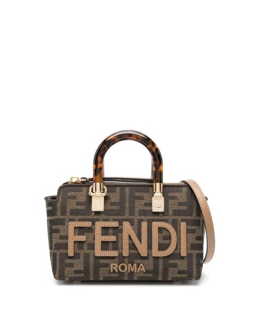 Fendi Brown Mini By The Way Handtasche