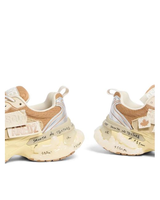 DSquared² Natural Faster Sneakers for men