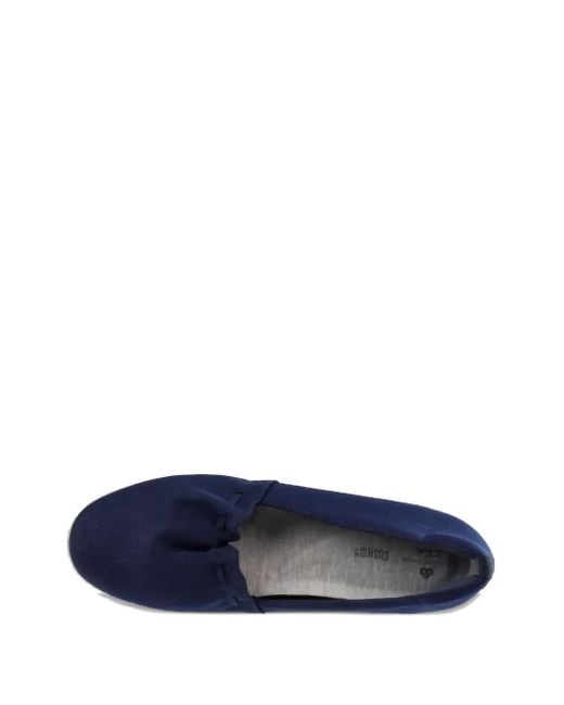 Clarks Blue Ayla Shine Loafers