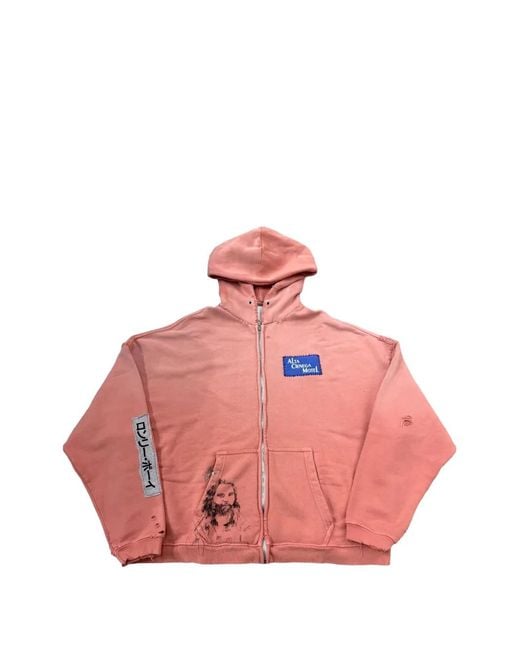 PALY Pink Alta Cienega Zip-Up Hoodie
