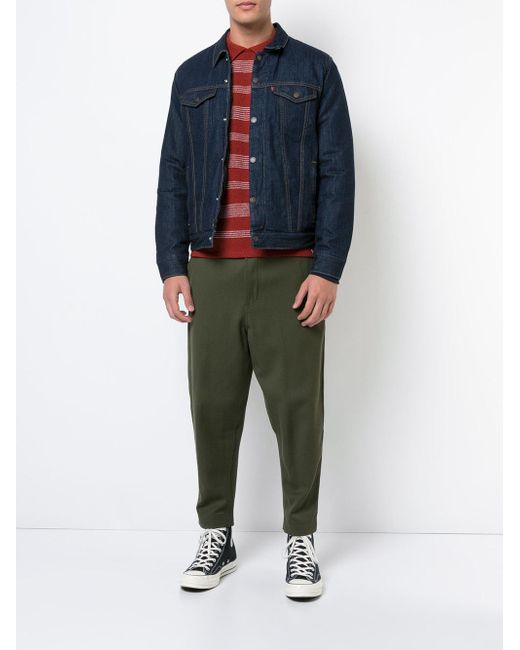 Levi's Padded Denim Jacket in Blue for 