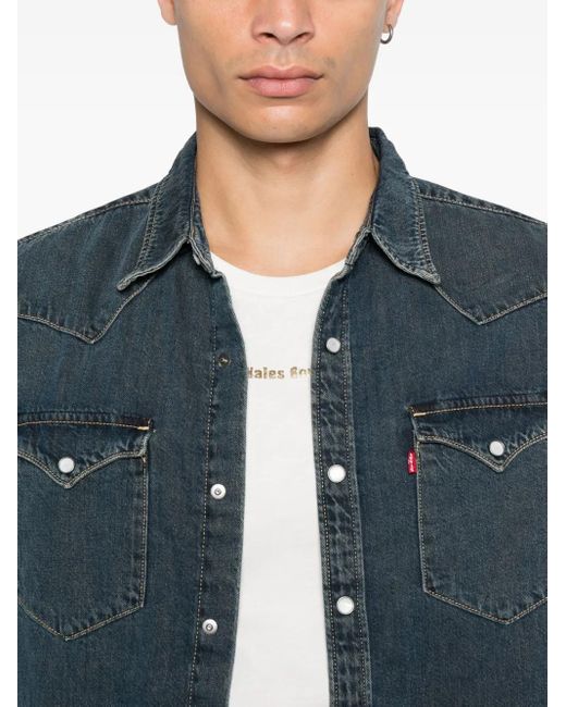Levi 's Camisas azul Levi's de hombre de color Blue