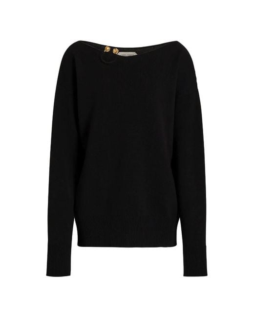 Pull À Découpes Alberta Ferretti en coloris Black