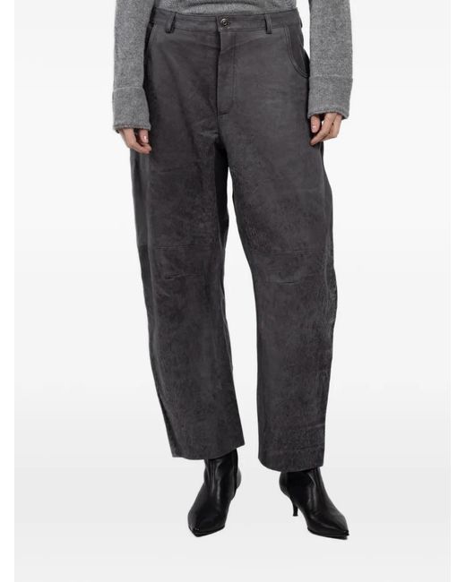 Giorgio Brato Gray Vasp Patch Pocket Trousers