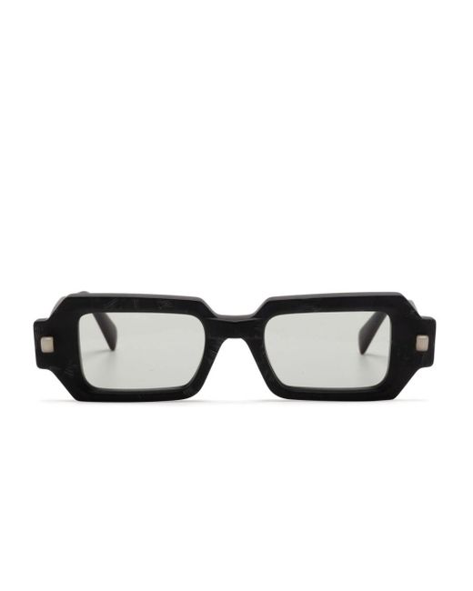 Kuboraum Black Q9 Rectangle-frame Sunglasses