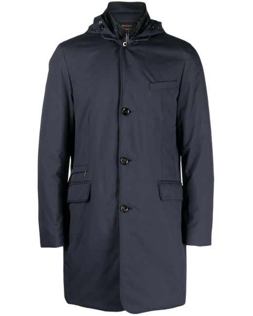 Moorer Redon-skt Hooded Jacket in Blue for Men | Lyst
