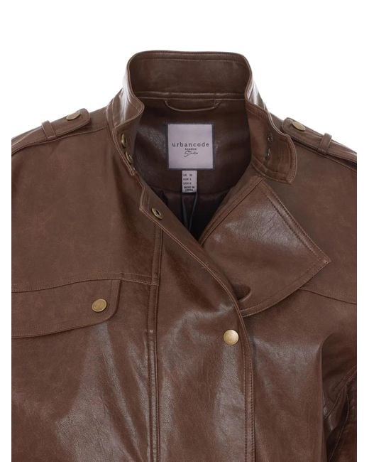 Urbancode Brown Belted Jacket