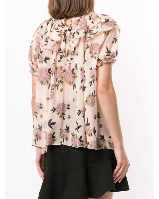 Macgraw Multicolor Migration Floral Top