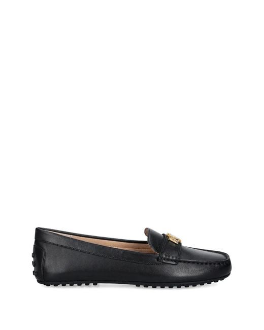 Ralph Lauren Black Barnsbury Loafers