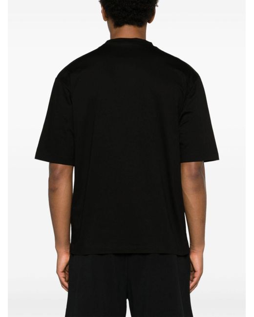 T-shirt Be Icon di DSquared² in Black da Uomo