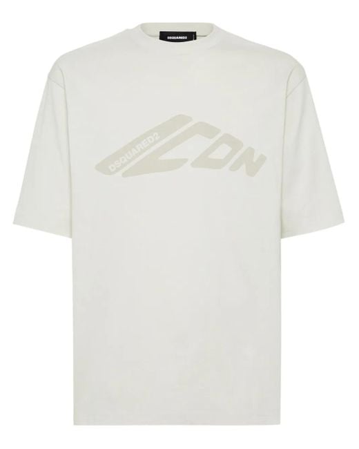 DSquared² White Icon T-Shirt for men