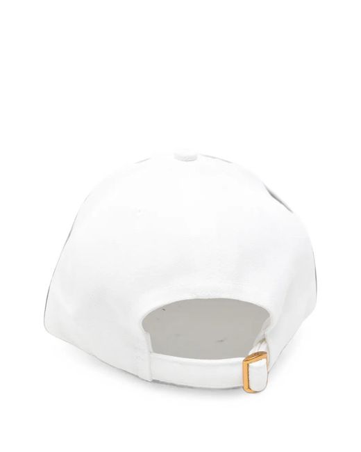 Willy Chavarria White Embroidered-Logo Cap for men