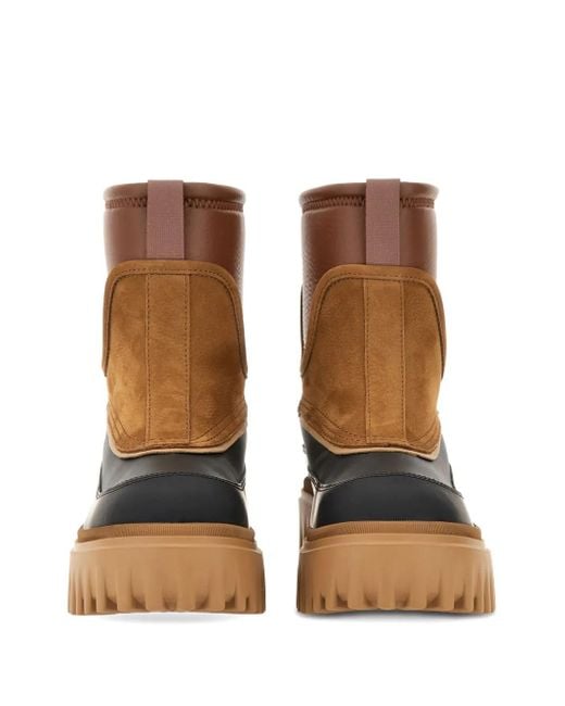 Hogan Brown H700 Suede Leather Boots