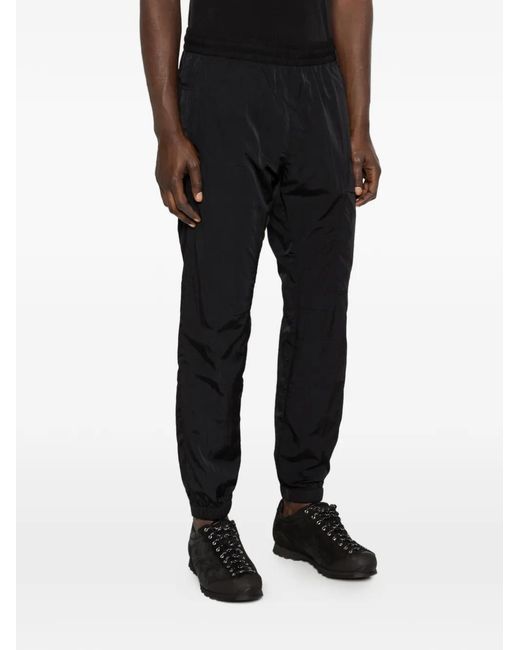 CIARAN Black Elasticated Trousers for men