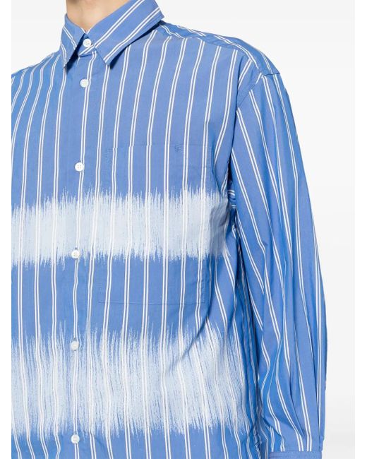 Camicia A Righe di CROQUIS in Blue da Uomo