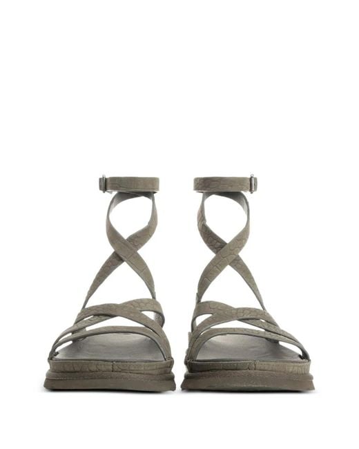 Ugg Metallic Leather Goldengaze Sandals