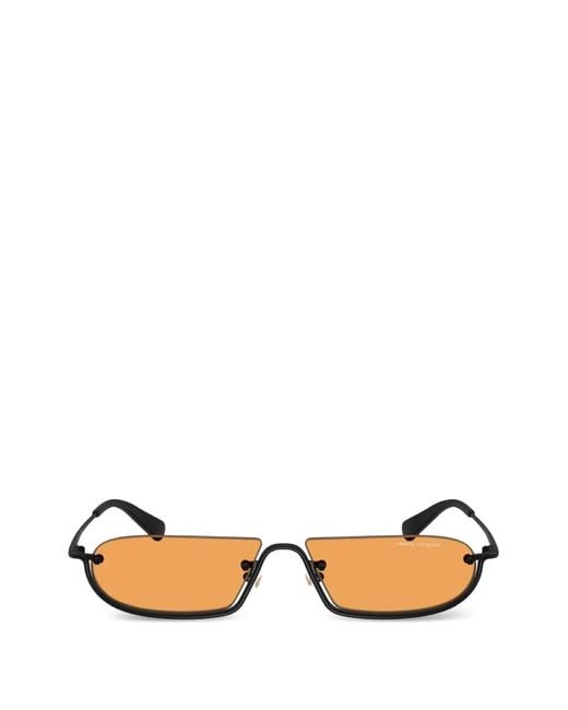 ARMANI EXCHANGE Metallic Lunettes De Soleil À Monture Géométrique for men