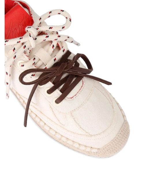 Kurt Geiger White Lace-Up Sneakers